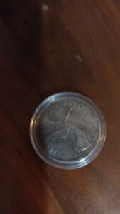 moneda de coleccion de 5 zlotich ´polska año 1930