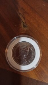 moneda de coleccion new pence 10 elizabeth año 1969