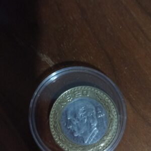 moneda de coleccion veinte nuevos pesos hidalgo año 1993