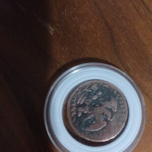 moneda de coleccion un cuarto de real de cobre año 1933