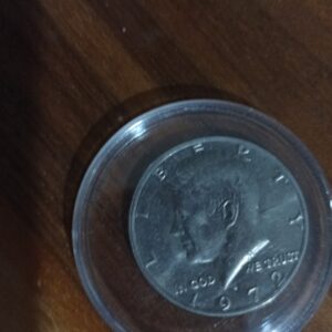 MONEDA DE COLECCION HALF DOLLAR KENNEDY AÑO 1972