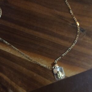 MEDALLA CON CADENA ORO 14 KL CRISTO 48 CM. LARGO 7.6 GRAMOS