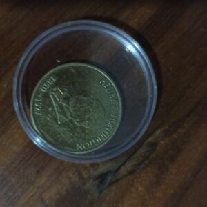 MONEDA DE COLECCION COMMERORATIVA DE TRANSPORTE HENRY H AÑO  1850 1927