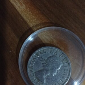 MONEDA DE COLECCION TWO SHELING REGINA ELIZABETH AÑO 1964