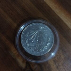 MONEDA DE COLECCION UN PESO DE PLATA AÑO 1933 GRAMOS 16.6