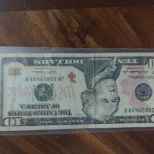 BILLETE DE COLECCION DIEZ DOLAR HAMILTON AÑO 2009