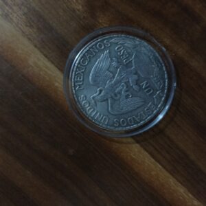 moneda de coleccion un peso de plata del caballito año 1914