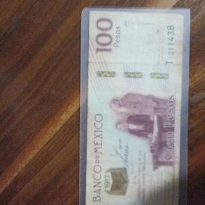 BILLETE DE COLECCION CIEN PESOS CIEN AÑOS DE LA CONSTITUCION POLITICA DE MEXICO AÑO 2016