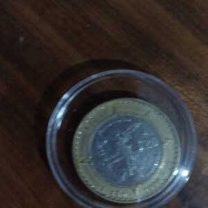MONEDA DE COLECCION VEINTE PESOS FUEGO NUEVO AÑO 2000