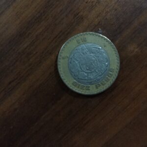 MONEDA DE COLECCION DIEZ PESOS AÑO 1998