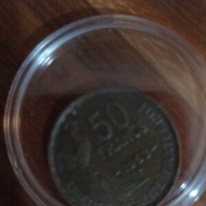 MONEDA DE COLECCION 50 FRANCOS REPUBLICA FRANCESA AÑO 1953